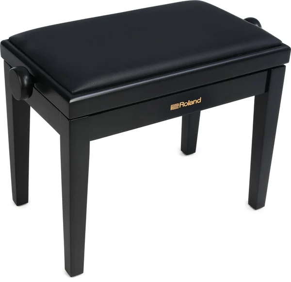 Roland RPB-200BK Piano Bench - Satin Black, Vinyl Seat