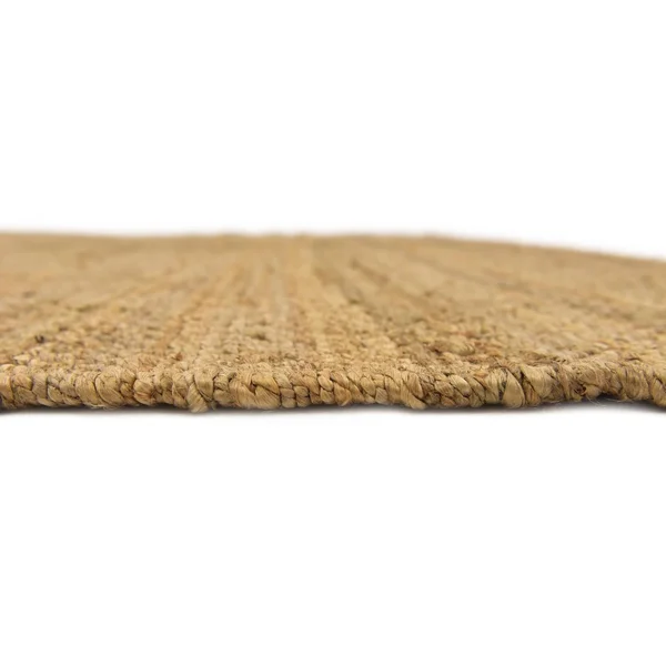 Unique Loom Chunky Jute Area Rug (9& x 12& - Natural)