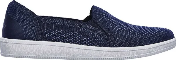 Skechers Women's Madison Ave Admissible Slip-On Sneaker, Navy