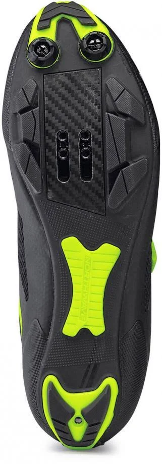 Northwave Razer MTB Shoes - Black, Yellow Fluo, EU45