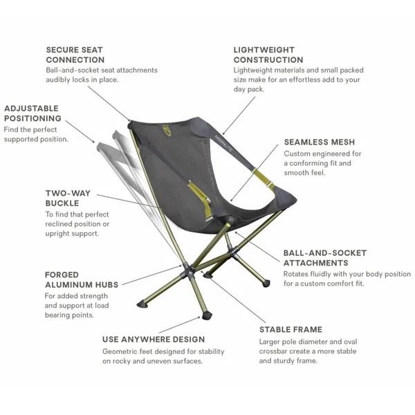 Nemo - Moonlite Reclining Chair - Bluebird