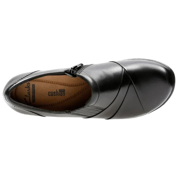 Women's Clarks Channing Essa, Size: 11, Black Leather