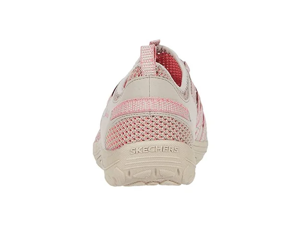Skechers Women's Relaxed Fit Reggae Fest Hooked Closed Toe Sandal, Taupe/Pink