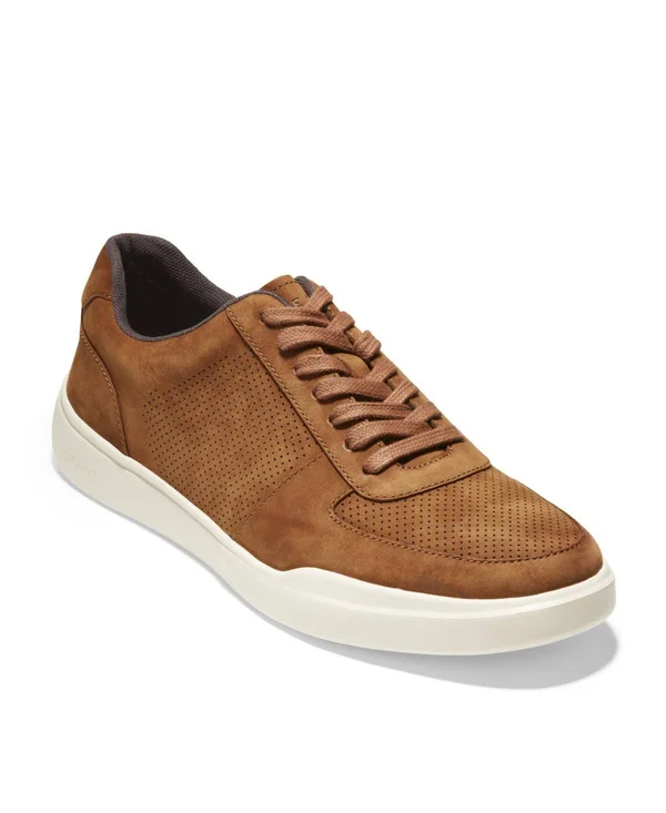 Cole Haan Men's Grand Crosscourt Modern Performance Casual Sneaker, Size: 7, Brown
