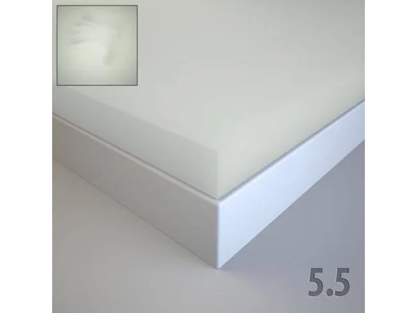 Expandable Cover Included with Twin XL 4 inch Soft Sleeper 5.5 Visco Elastic Memory Foam Mattress Topper USA Made