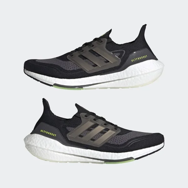 Adidas Men's Ultraboost 21 Running Shoes - Black