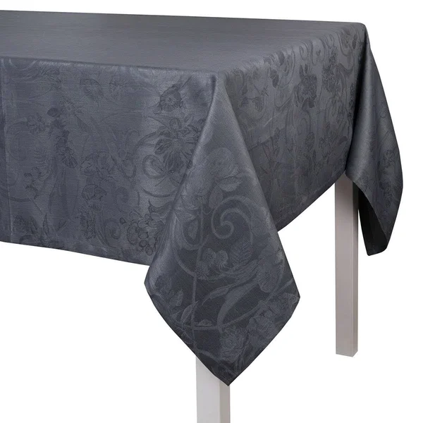 Le Jacquard FRANCAIS Tivoli Flannel Tablecloth 69 x 126 inch