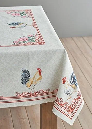 Campagne 100% Cotton Tablecloth Maison d& Hermine Size: 72x22 L x 54x22 W