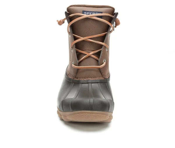 Women's Sperry Syren Gulf Duck Boot Brown, Size 5M