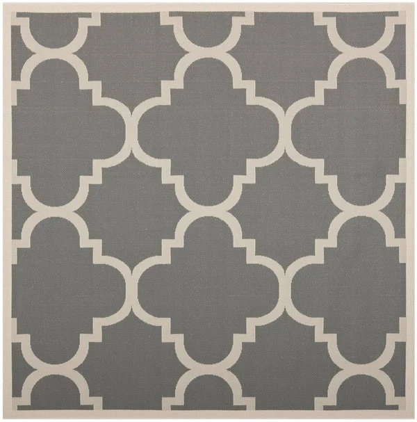 Safavieh Courtyard CY6243-246 Grey, Beige Rug 7&10x22 x 7&10x22 Square