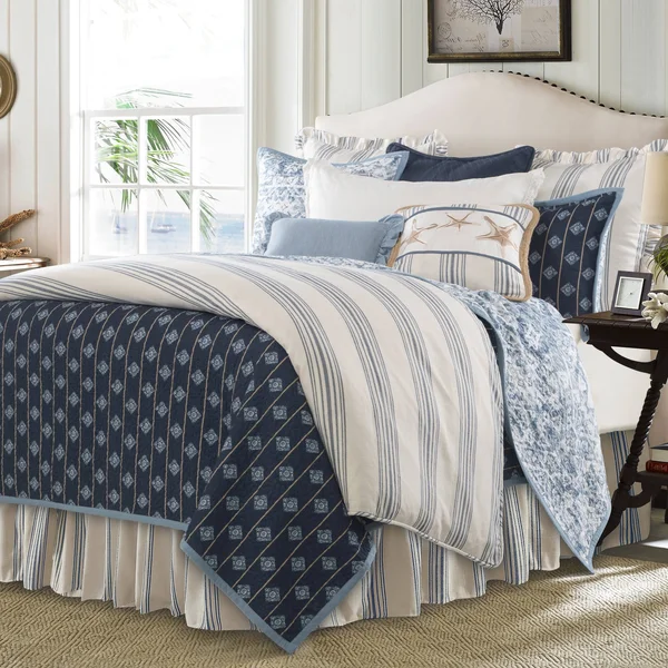 HiEnd Accents Reversible Skyler Quilt Set Full/Queen