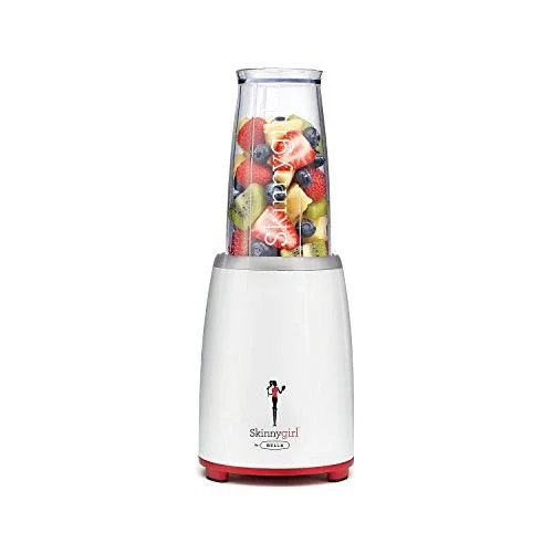 Skinnygirl 7-Piece Personal Blender Set, White