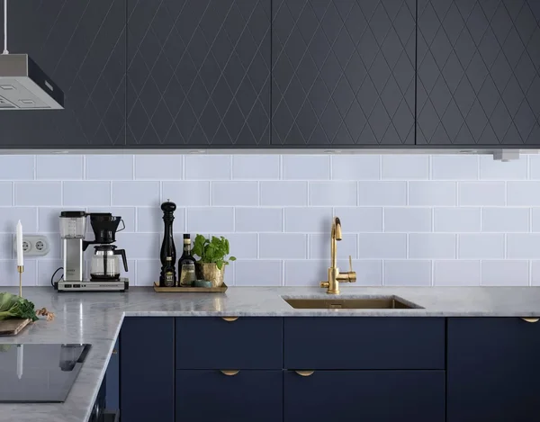 WS Tiles 3x22 x 6x22 Glass Mosaic Subway Tile, Backsplash for Kitchen and Bathroom - 5 Square Feet per Carton - Moonlight Gray 5