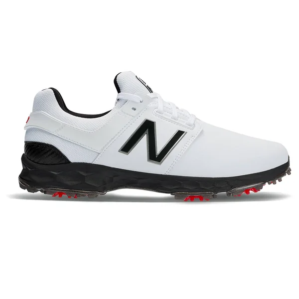 New Balance Fresh Foam Links Pro Golf Shoes - White/Black 15 Wide