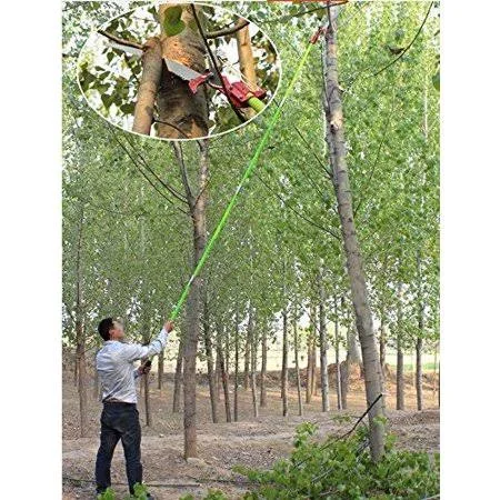 Intbuying 26 Feet Tree Pole Pruner Scissor Saw Outdoor Cutter Trimmer Loppers Limber Garden Equipment 211071
