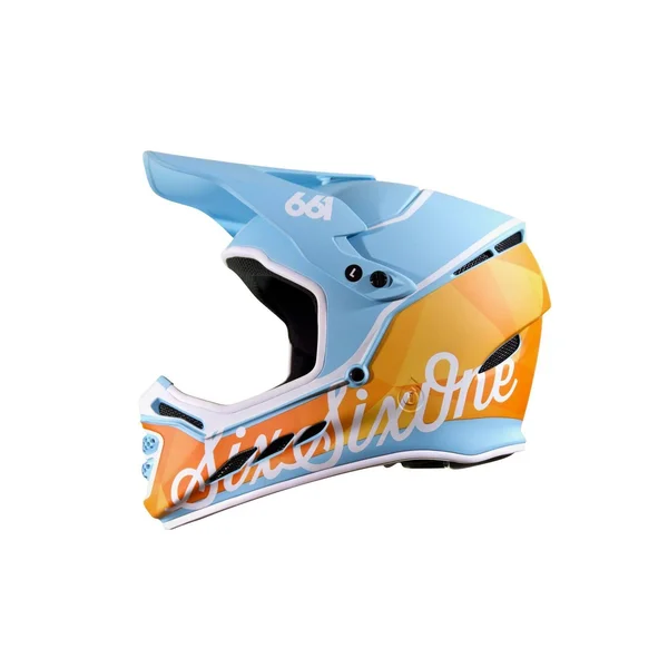 SixSixOne Reset MIPS Helmet - 2XS - Geo Blorange