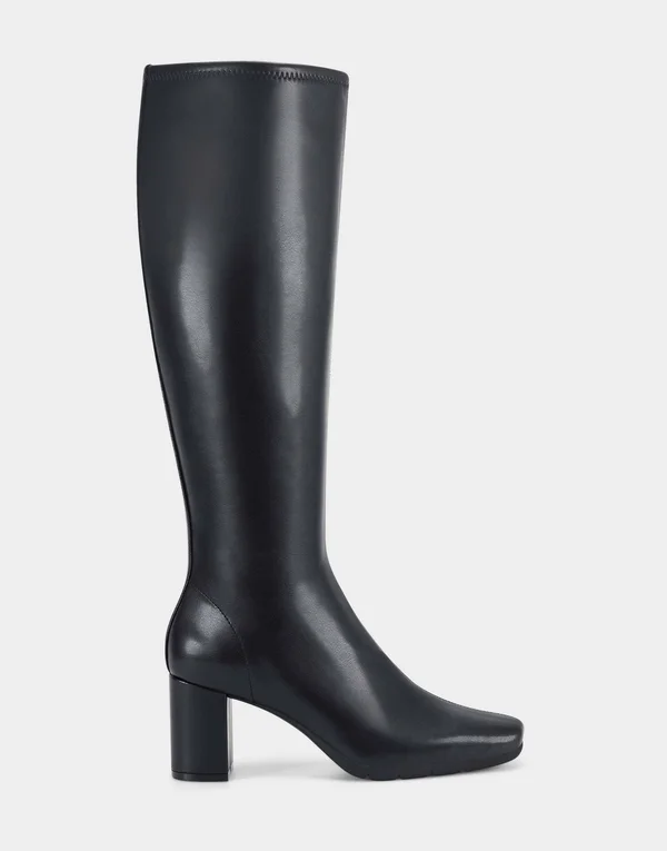 Aerosoles Women's Micah Tall Boots - Black Leather