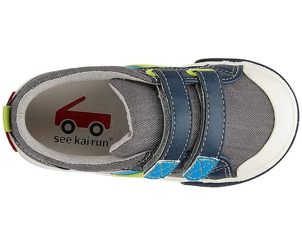 See Kai Run Boys Russell Shoes 6 Gray/Blue