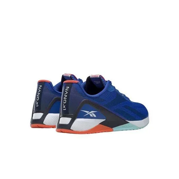 Reebok Nano X1 Blue Men's Training Shoes, Size: 9.5