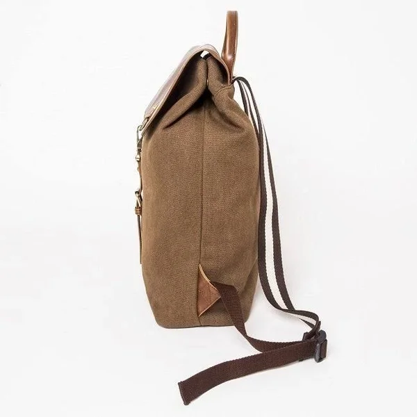 Brouk and Co The Journeyman Rucksack Backpack, Brown