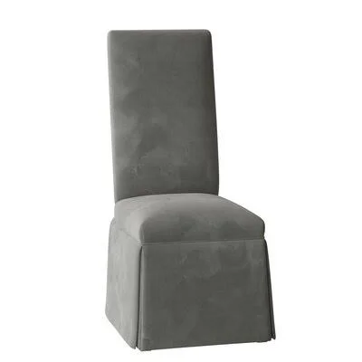 Logan Upholstered Dining Chair Fairfield Chair Body Fabric: 9953 Pewter - Leg Color: Montego Bay