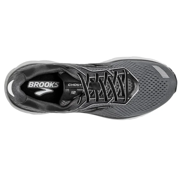 Brooks Ghost 12 - Men's 11.5, Black/Pearl/Oyster
