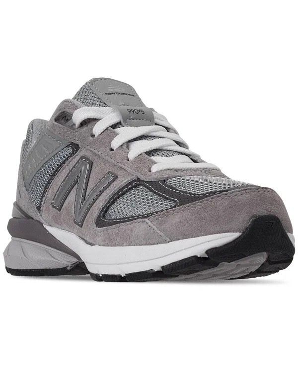 New Balance - Grade School 990v5 (Grey)