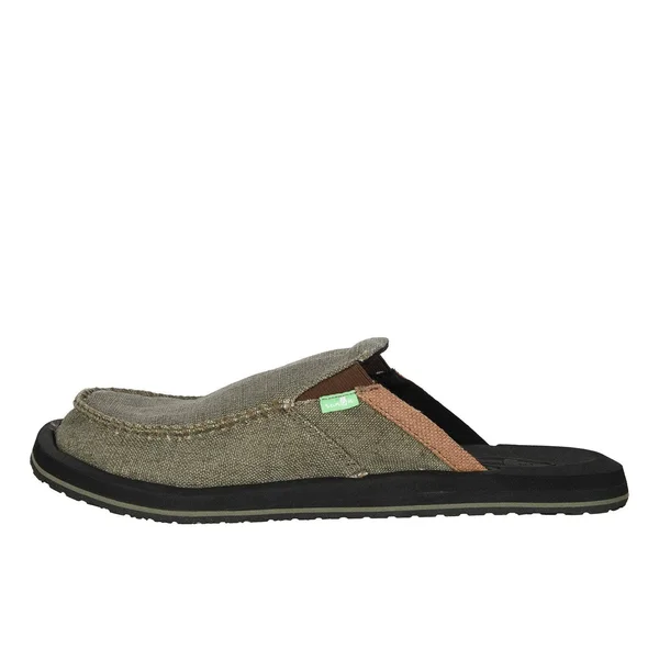 Sanuk Men's You Got My Back III Loafers - Army - Size 7