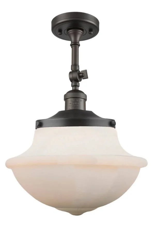 Innovations Lighting 201F-SG-G544-LED Large Oxford - 15.5 inch 3.5W 1
