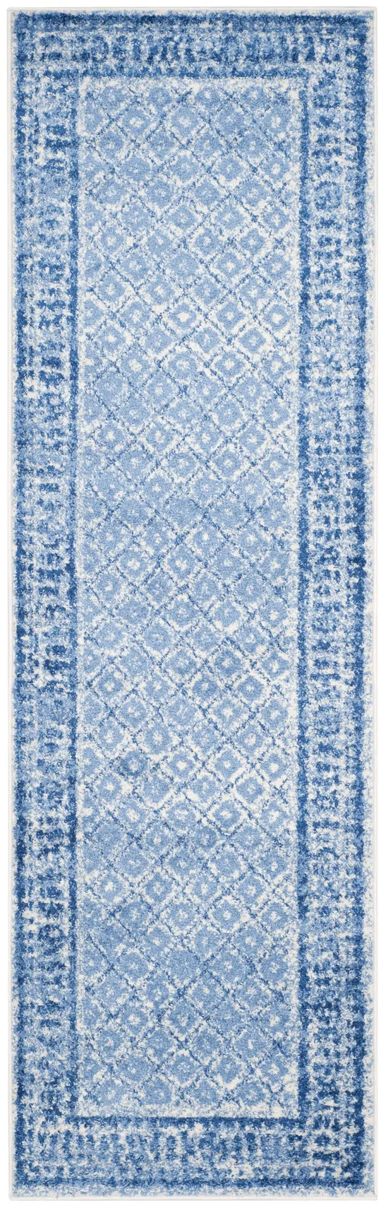 Safavieh Adirondack ADR110D 2&6x22 x 10&0x22 Runner Silver - Blue Area Rug