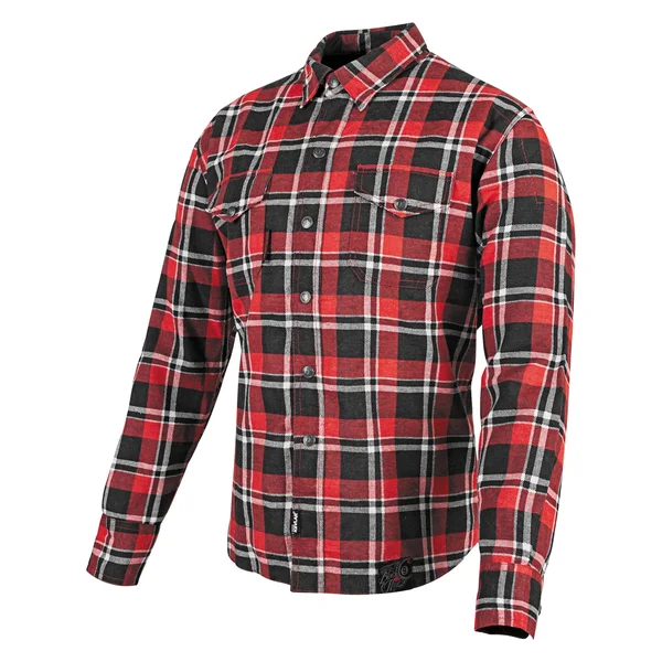 Speed and Strength Red/Black Black Nine Reinforced Moto Shirt