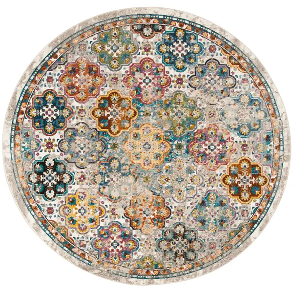 Safavieh Aria ARA161E 6&5x22 x 6&5x22 Square Beige - Multi Area Rug