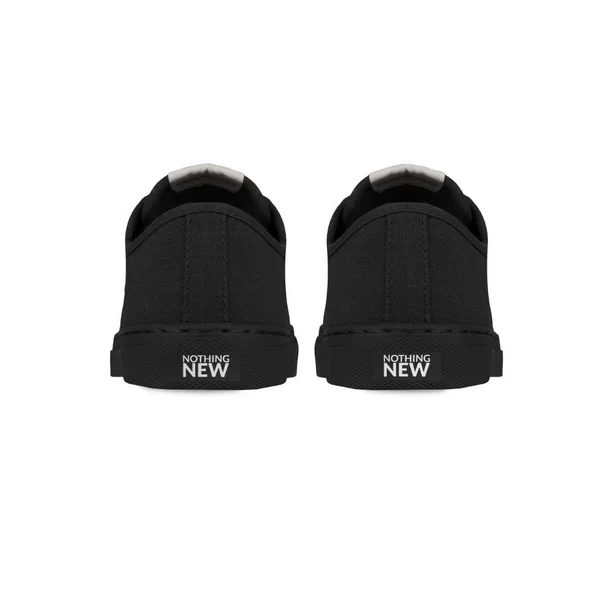 Nothing New Men's Sneaker Low Top Jet Black - 12
