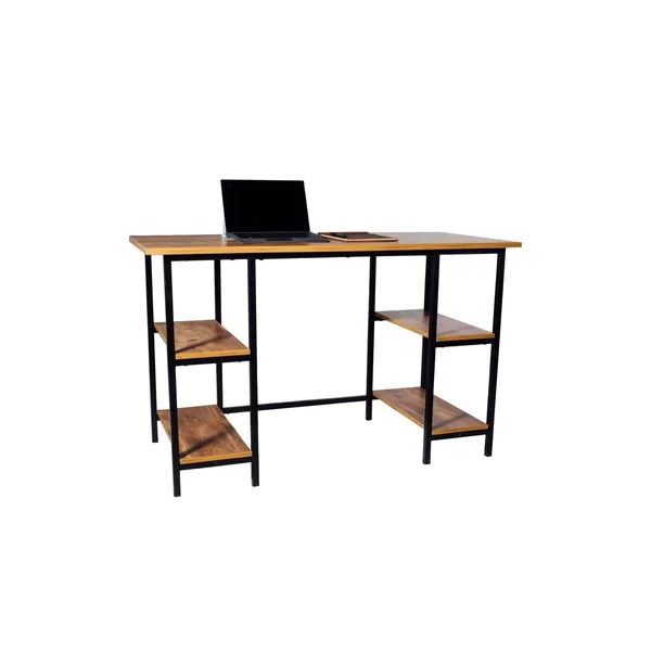 OneSpace Camden 4 Shelf, Classic Oak Computer Desk