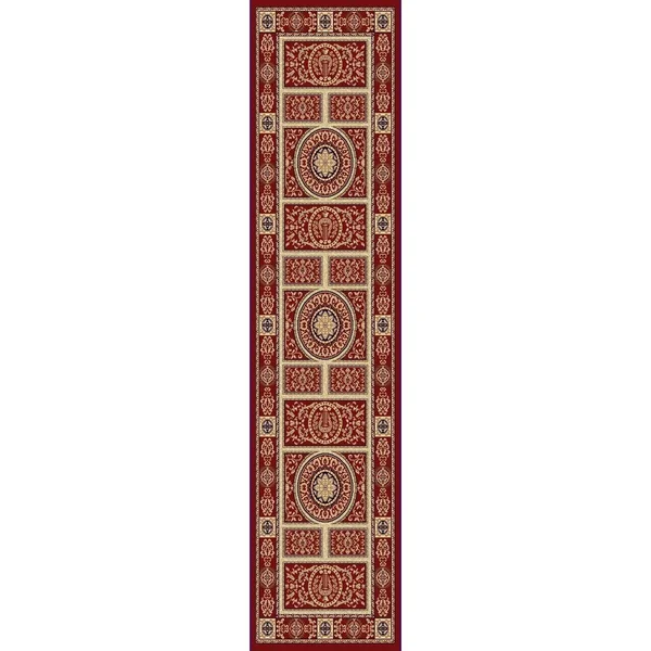 Dynamic Rugs Legacy 58021 Rug - 2& x 3&6x22, Red