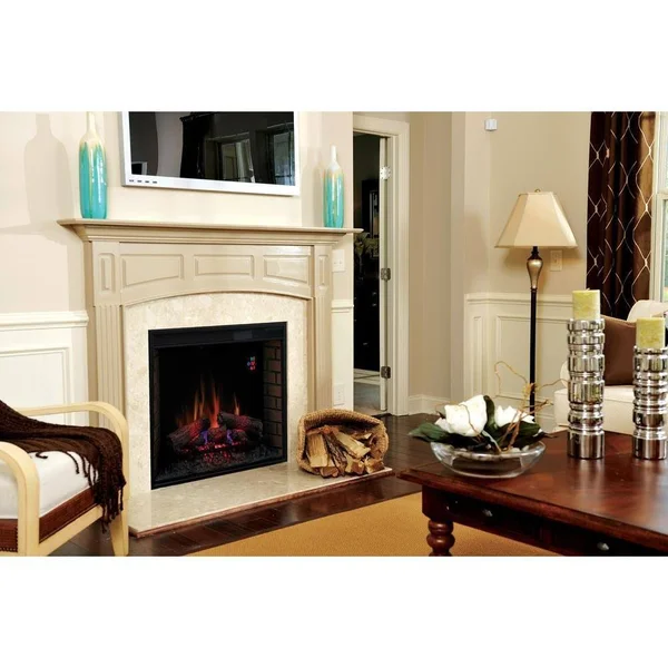 Classic Flame Electric Fireplace Insert - Black