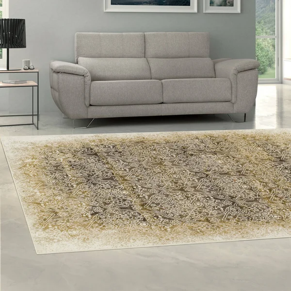 Superior Designer Apollonia Area Rug (5& x 8& - Navy Blue)