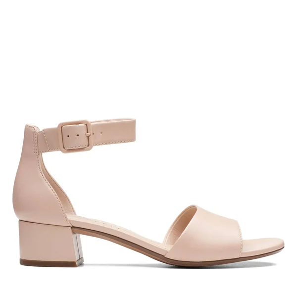 Clarks ELISA Dedra Sandal, 6, Leather