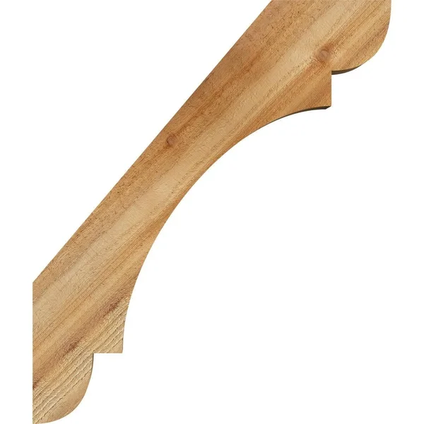 4x22W x 18x22D x 26x22H Olympic Rough Sawn Brace - Western Red Cedar