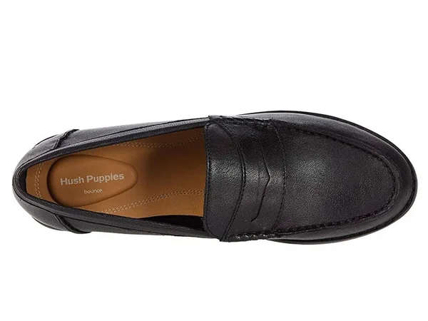 Women's Hush Puppies Wren Loafer, Size 7 M - Black
