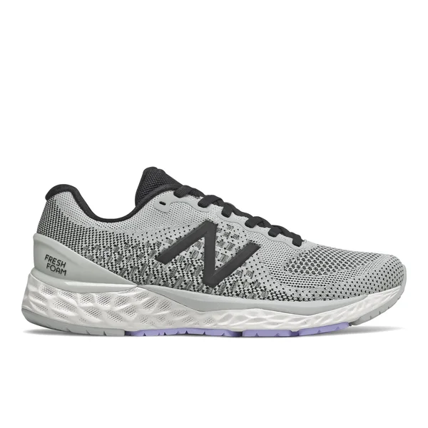 Women's New Balance Fresh Foam 880 V10 Light Aluminum/Black 9 B