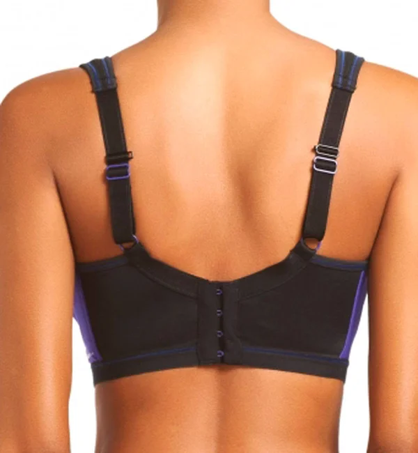 Freya Epic Underwire Crop Top Moulded Sports Bra - Electric Black, 30FF