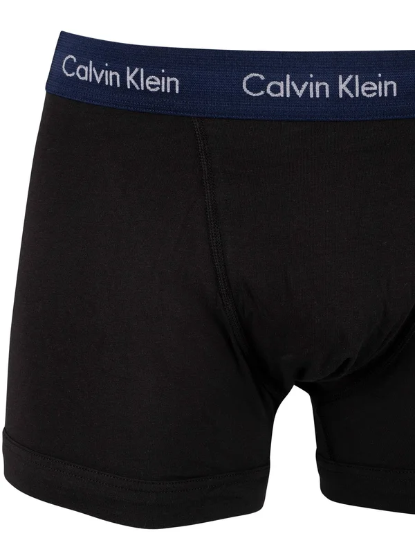 Calvin Klein Underwear 3 Pack Boxer Trunks Black