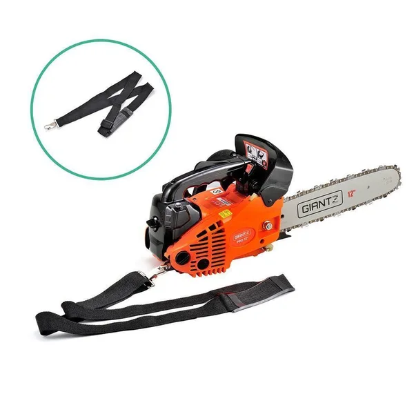 Giantz 25cc Commercial Petrol Chainsaw - Red & Black