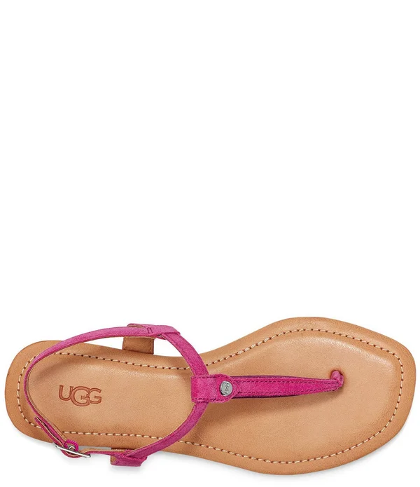 Ugg Women's Madeena Suede Sandals in Pink - Size 11