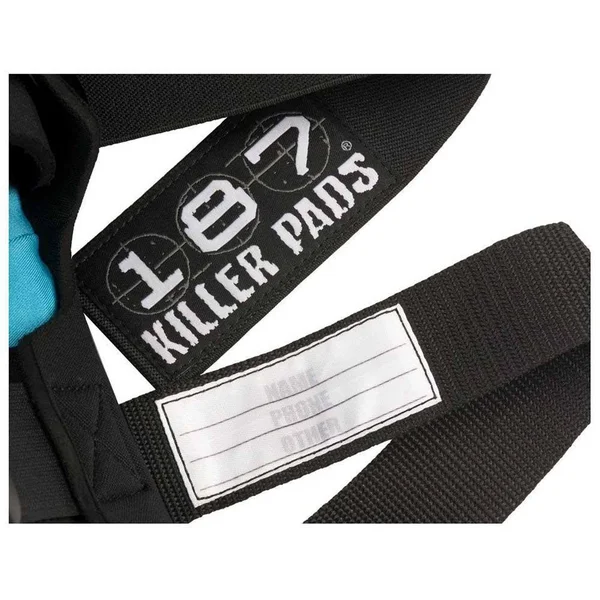 187 Killer Pads Pro Derby Knee Pad Grey-Black (X-Large)