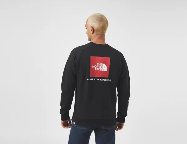 The North Face Raglan Redbox Crew TNF Black TNF Red