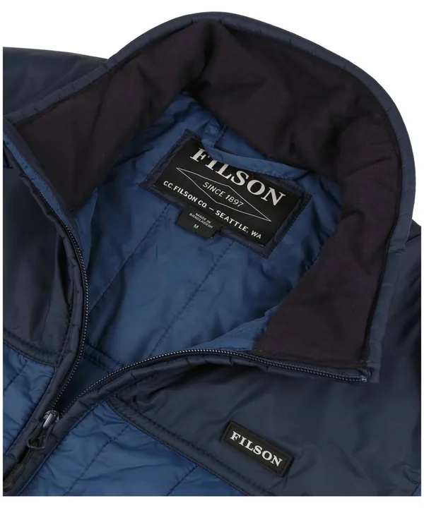 Filson Men's Ultralight Vest Blue Wing Teal M