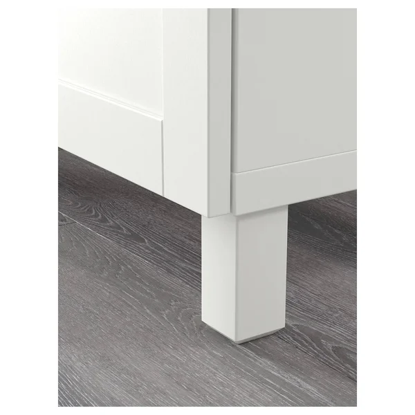 IKEA - BESTÅ Storage Combination with Doors - White/Hanviken/Stubbarp White, 70 7/8x16 1/2x29 1/8