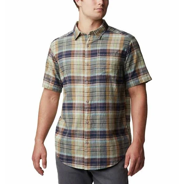 Men's Columbia Under Exposure Yarn Dye Short Sleeve Shirt